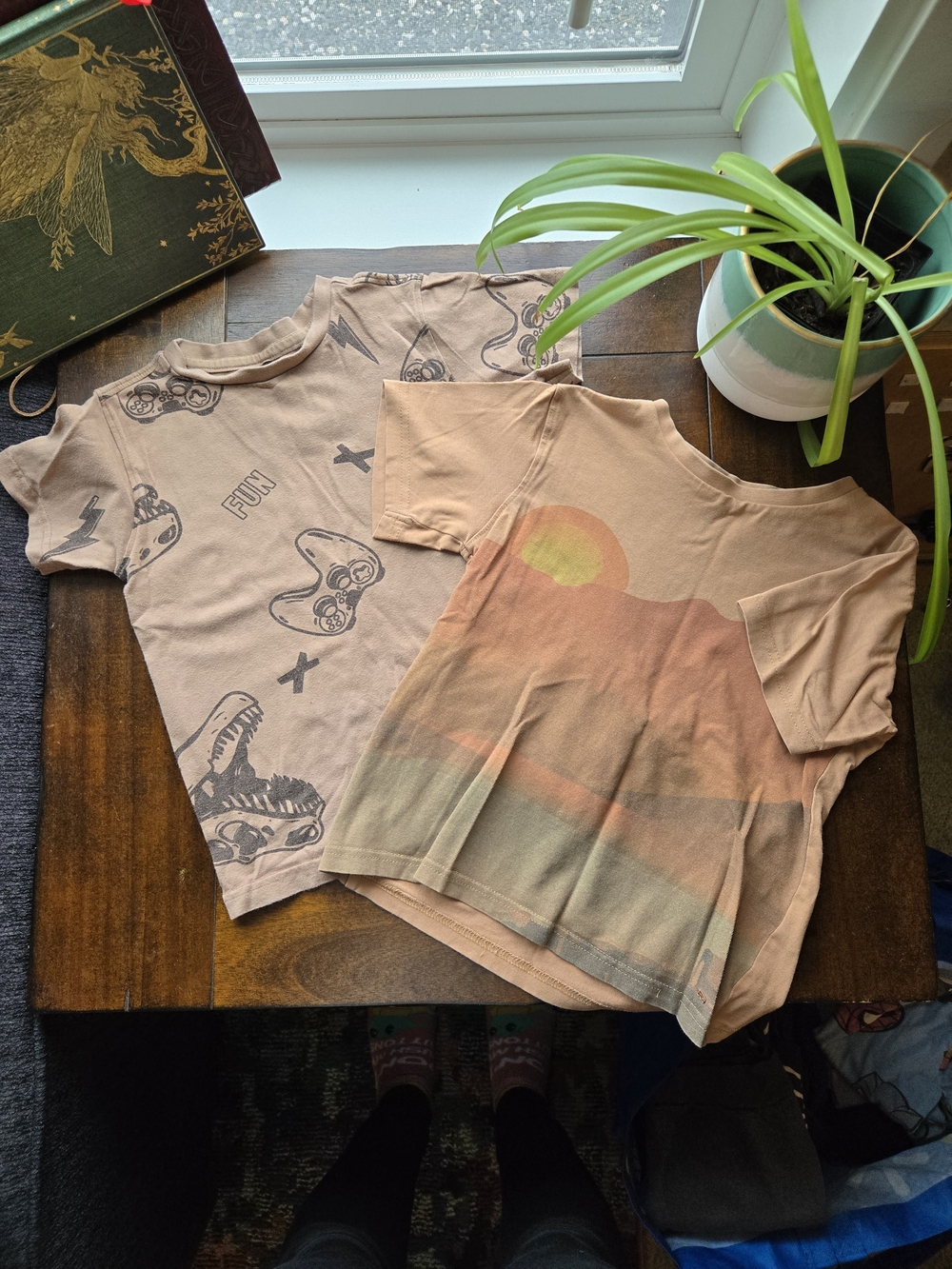 deux par deux Set Of 2 Graphic Short-Sleeve Tees